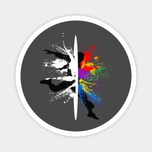 The Soul Becomes Dyed Magnet